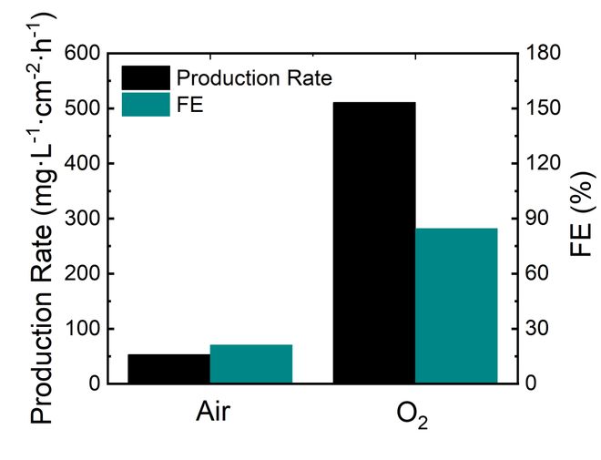 科学家用天然纳米素研制催化剂实现氢过氧化物的电化学合成产率高于同类材料数十倍(图6)