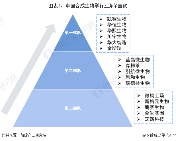 2024年中国十大最具价值合成生物学企业一览：合成生物概念大火谁能脱颖而出？九游会国际(图20)