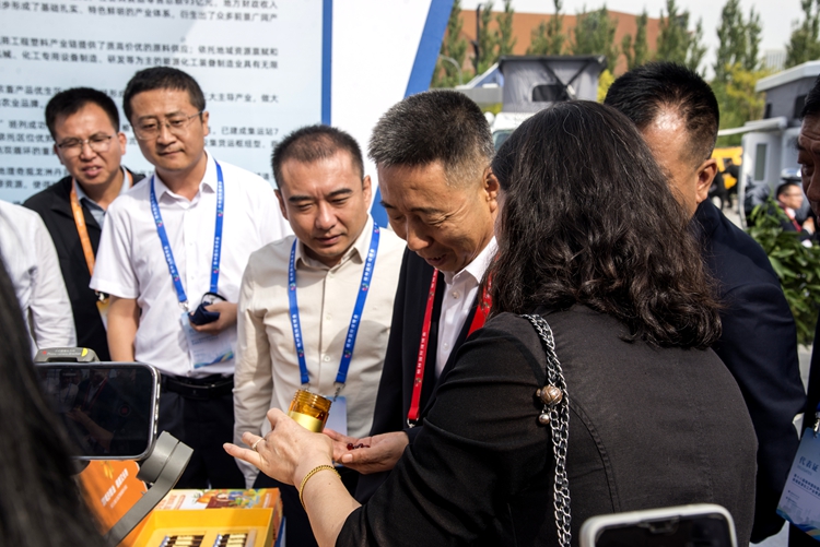 靖边组团参加第十八届榆林国际煤博会(图2)