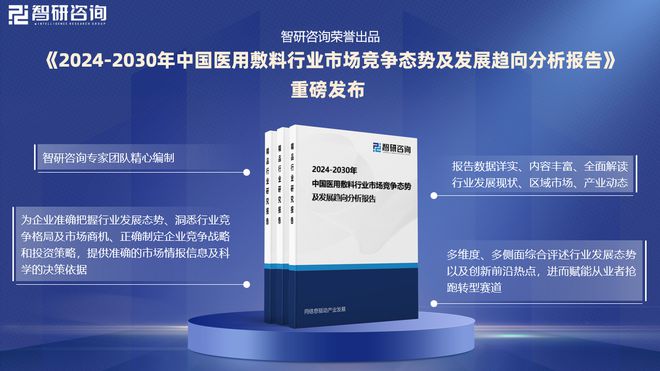 2024版中国医用敷料行业市场规模及投资策略研究报告（智研咨询）(图1)