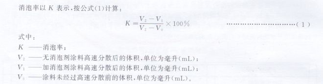 九游会国际有机硅消泡剂国标--消泡性能测定（高速分散法）(图1)