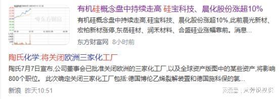 陶氏关停145万吨DMC！全球有机硅格局剧变A股9大龙头迎爆发(图1)