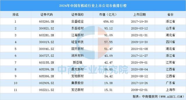 2025年中国有机硅行业市场前景预测研究报告（简版）(图6)