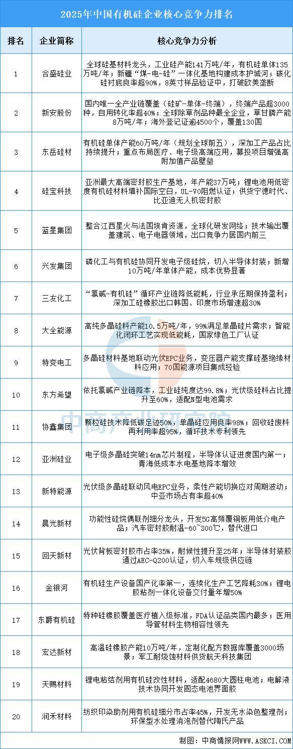2025年中国有机硅行业市场前景预测研究报告（简版）(图7)